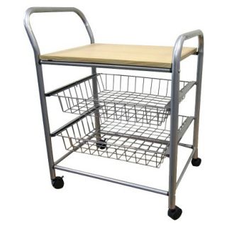 Kitchen Cart: Ore International 3 Tier Metal Trolley