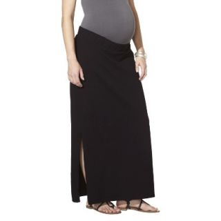 Liz Lange for Target Maternity Knit Maxi Skirt   Black XL