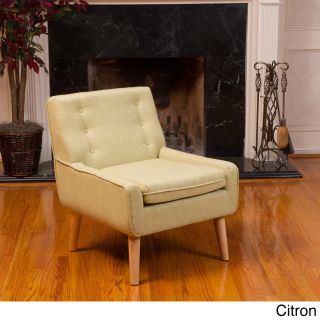Christopher Knight Home Reese Tufted Fabric Retro Chair