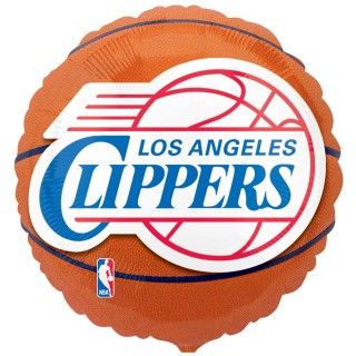 Los Angeles Clippers Basketball Foil Balloon