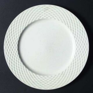 Pagnossin President White Dinner Plate, Fine China Dinnerware   Treviso,White,Em