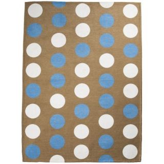 Room 365 Blue & White Deco Dot Rug