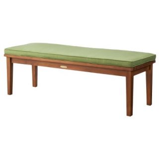 Outdoor Patio Cushion: Smith & Hawken Bench, Brooks Island Collection
