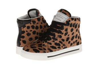 Marc by Marc Jacobs Spotted Calf Hair 10mm High Top Sneaker Womens Lace up casual Shoes (Multi)