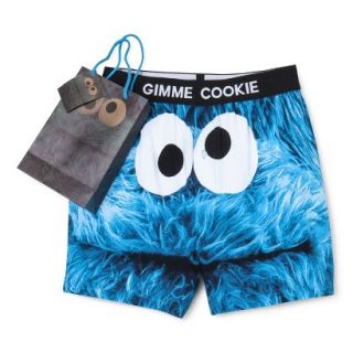 Mens Cookie Monster Boxer with Free Gift Bag   S