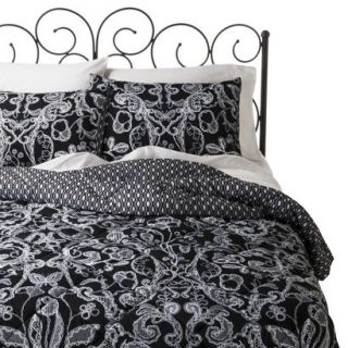 Xhilaration Lace Reversible Comforter Set   Full/Queen