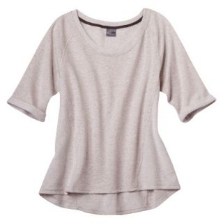 C9 by Champion Womens Yoga Layering Top   Oatmeal Heather M