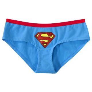 Womens Superman Panty   Blue XS