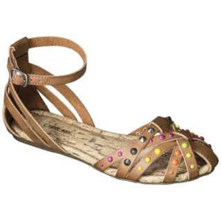 Girls Cherokee Fredrika Studded Huarache Sandals   Tan 5