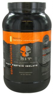HIT Supplements   Core Evolution Whey Protein Isolate Vanilla 30 Servings   832.29 Grams