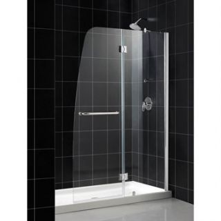 Bath Authority DreamLine Aqua Frameless Hinged Shower Door and SlimLine Single T