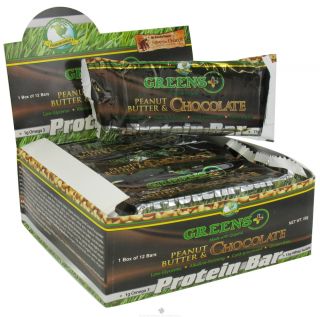 Greens Plus   Protein Bar Peanut Butter & Chocolate   2 oz.