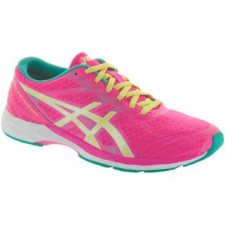 ASICS GEL DS Racer 10: ASICS Womens Running Shoes Hot Pink/Sunny Lime/Emerald