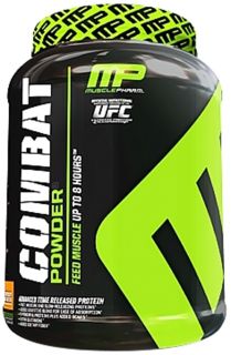 Muscle Pharm   Combat Advanced Time Release Protein Powder Chocolate Peanut Butter   2 lbs.