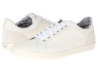 Just Cavalli Matte Printed Python Low Top Trainer Mens Lace up casual Shoes (White)