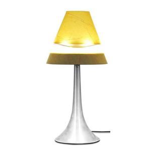 All The Rages 16.5 in. Parchment Chrome Hover Lamp with Shade NL3000 PMT