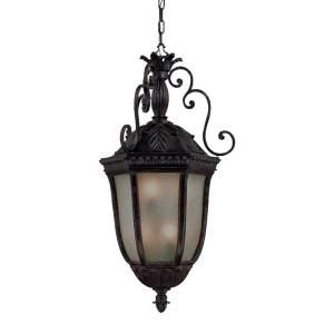 Acclaim Lighting Renaissance Collection Hanging Lantern 6 Light Outdoor Marbelized Mahogany Light Fixture 736MM