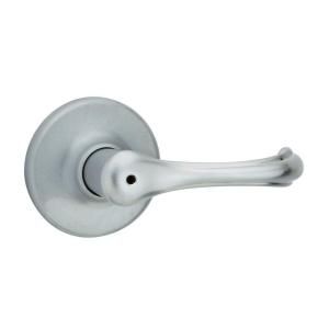 Kwikset Dorian Satin Chrome Bed/Bath Lever 300DNL 26D RCAL RCS