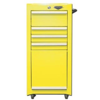 Viper 16 in. 4 Drawer Tool/Salon Cart in Yellow V1804YWR