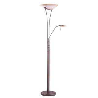 Designers Choice Collection 71 in. Oil Rubbed Bronze Floor Lamp with Reading Light TC4035 ORB
