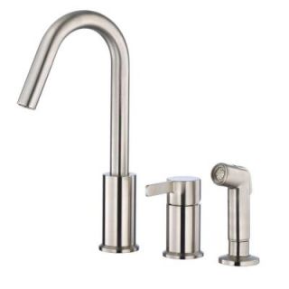 Danze Amalfi Single Handle Kitchen Faucet in Stainless Steel D409030SS