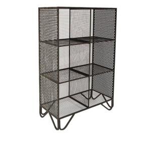Home Decorators Collection Blakely 6 Shelf 24 in. W x 40 in. H x 12 in. D Iron Storage Shelving Unit 1764300270