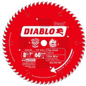 Diablo 8 1/2 in. x 60 Tooth Carbide Circular Saw Blade D0860S