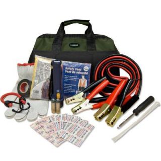 Lifeline 34 Piece Emergency Road Side Safety and First Aid Kit 4310LL