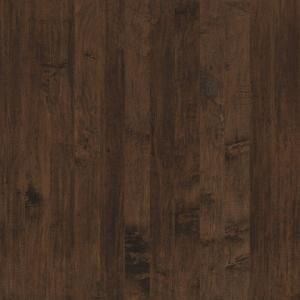 Shaw Hand Scraped Maple Edge Leather Engineered Hardwood Flooring   5 in. x 7 in. Take Home Sample SH 226981