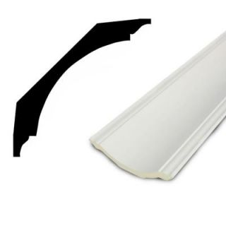 Focal Point Zoller 12 ft. x 8 7/8 in. x 6 3/16 in. Primed Polyurethane Crown Moulding DISCONTINUED FP11180