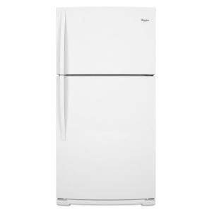 Whirlpool 21.1 cu. ft. Top Freezer Refrigerator in White WRT311SFYW