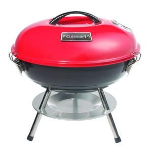 Cuisinart 14 in. Portable Charcoal Grill in Red CCG 190RB