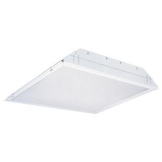 Lithonia Lighting 2 Light White Ceiling Fluorescent Troffer 2SP8 G 2 U316 A12 120 GESB