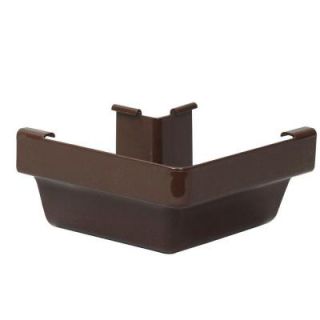 Amerimax Home Products Brown Vinyl K Style Outside Mitre M1503