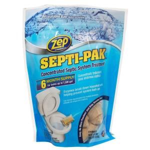 ZEP 12 oz. Septi Pak Concentrated Septic System Treatment (Case of 6) ZSTP6