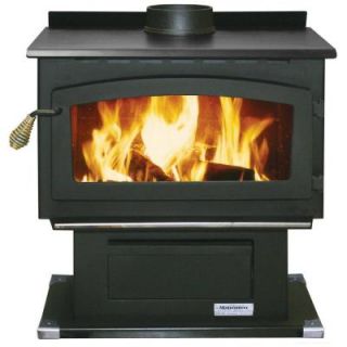 Vogelzang Mountaineer 2000 sq. ft. Wood Burning Stove with Blower VG650ELG