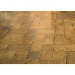 Tuscan Stone Sand Laminate Flooring   5 in. x 7 in. Take Home Sample DISCONTINUED DP 523074