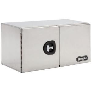 Buyers Products Company 36 in. Smooth Aluminum Double Barn Door Underbody Tool Box 1705305