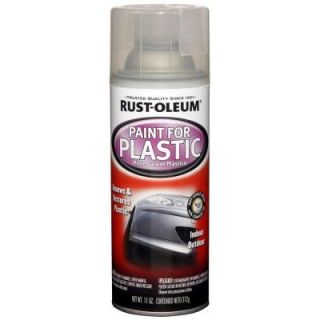 Rust Oleum Automotive 11 oz. Clear Paint for Plastic Spray (6 Pack) 254855