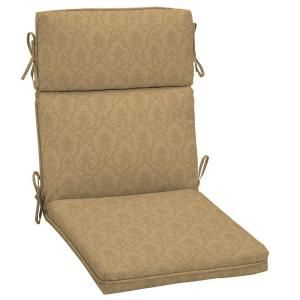 Hampton Bay Bellagio High Back Outdoor Chair Cushion ND02201B 9D1