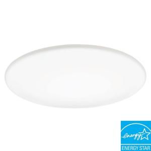 Lithonia Lighting 1 Light Milk White Fluorescent Low Profile Round Fixture FMXLR 72 M2