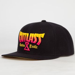 Sunset Mens Snapback Hat Black One Size For Men 243690100