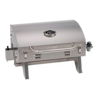 Aussie Stainless Steel Tabletop Propane Gas Grill 205 DS