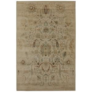Mohawk Home Sentiment Butter Pecan 3 ft. 6 in. x 5 ft. 6 in. Area Rug 382261