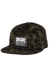 DGK Hat Making Something 5 Panel in Black and Green