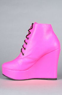 Ego and Greed The Poland Boot in Neon Pink