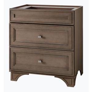 Home Decorators Collection Albright 30 in. Vanity Cabinet Only in Winter Gray 19FVSDB30