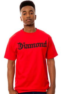 Diamond Supply Co. Tee The Diamond 4 Life in Red