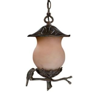 Acclaim Lighting Avian Collection Hanging Outdoor 2 Light Black Coral Light Fixture DISCONTINUED 7566BC/CH