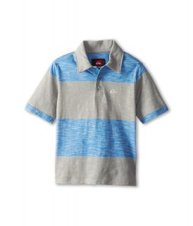 Quiksilver Kids On Point Polo Boys Short Sleeve Pullover (Gray)
